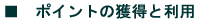 �|�C���g�̊l���Ɨ��p